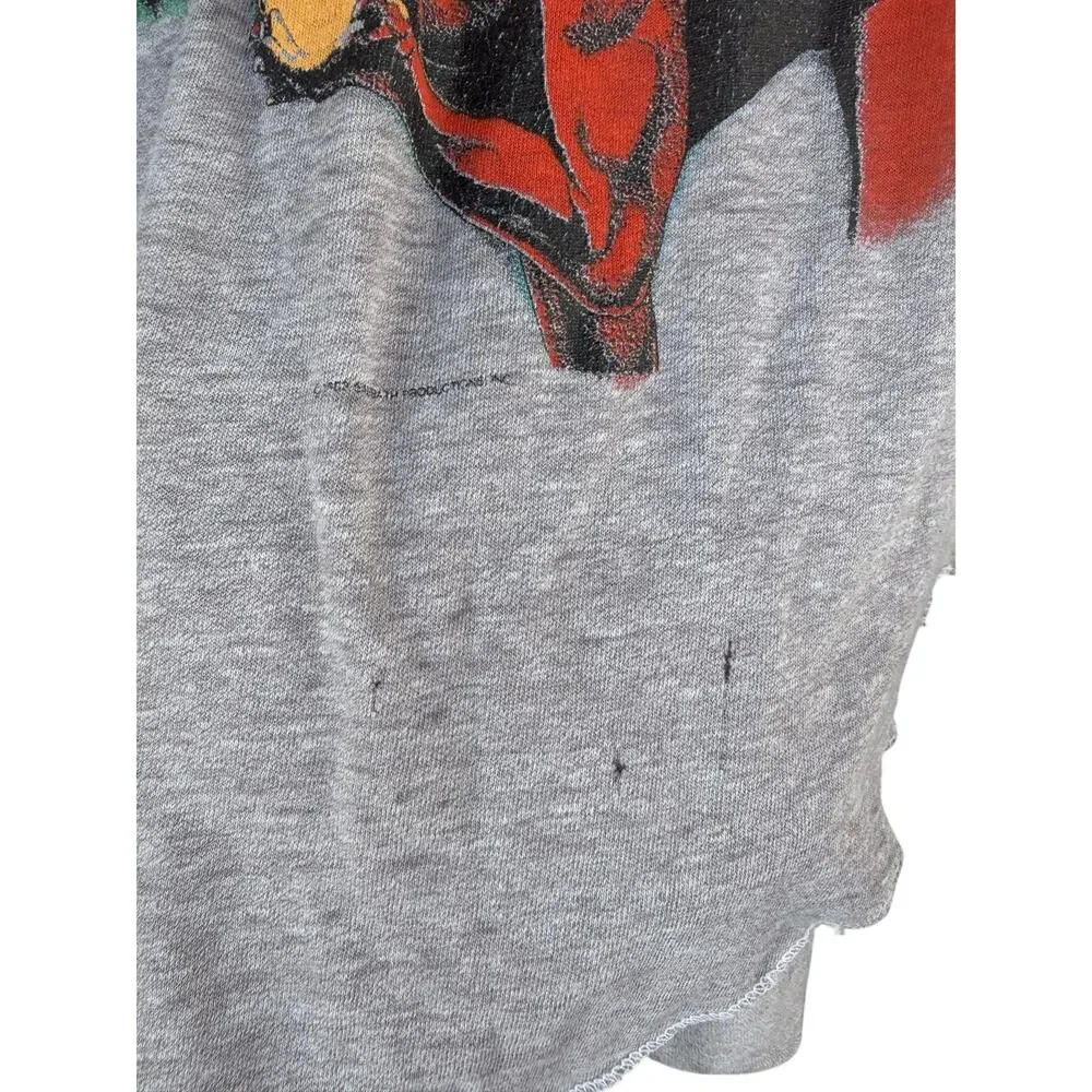 Vintage 1982 Black Sabbath World Tour Raglan Baseball Shirt Single Stitch 80s M